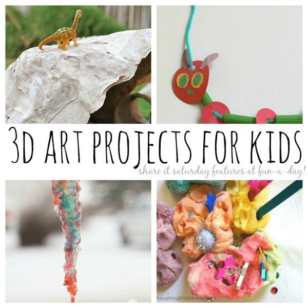 3D art ideas for kids
