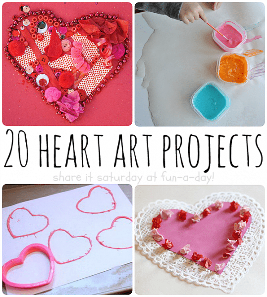 heart art ideas for kids