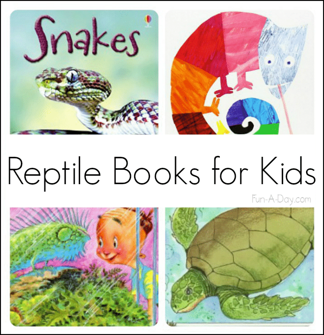 10 reptile books for preschoolers