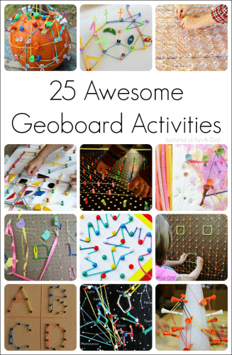 25 awesome and unique geoboard activities!
