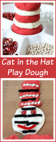 Cat in the Hat Activities with Play Dough - sensory, math, and literacy fun!