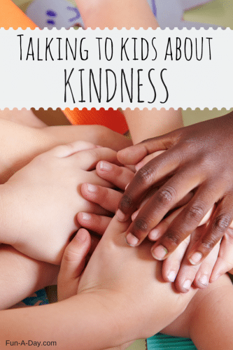 Kindness Activities Preschool Anchor Chart - what a great way to talk to kids about what kindess means!