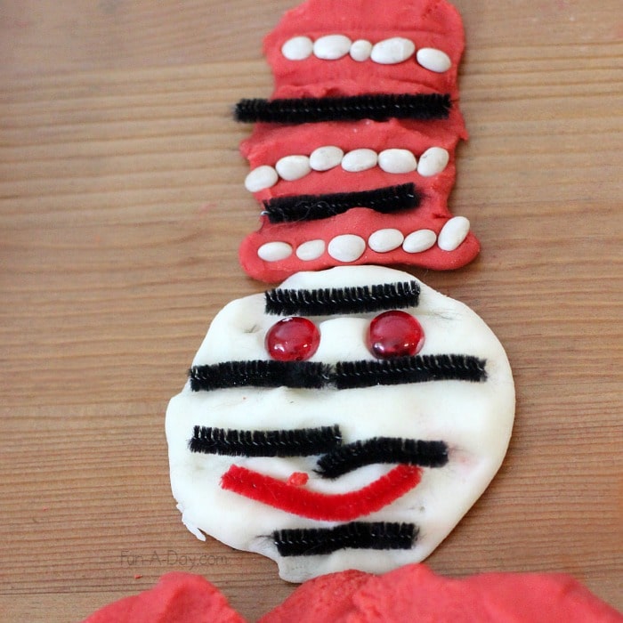 Play dough Cat in the Hat activities for kids