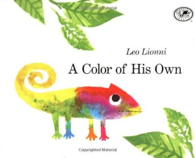 Reptile books for preschoolers - A Color of His Own