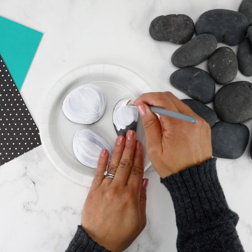 Number Rocks for Hands On Math - Fun-A-Day!