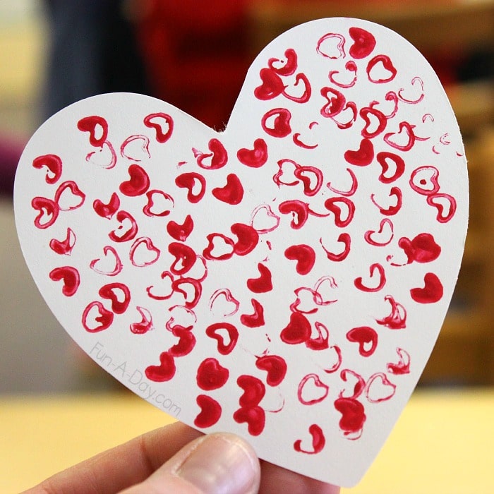 Valentine Straw Art Project for Kids - Fun-A-Day!