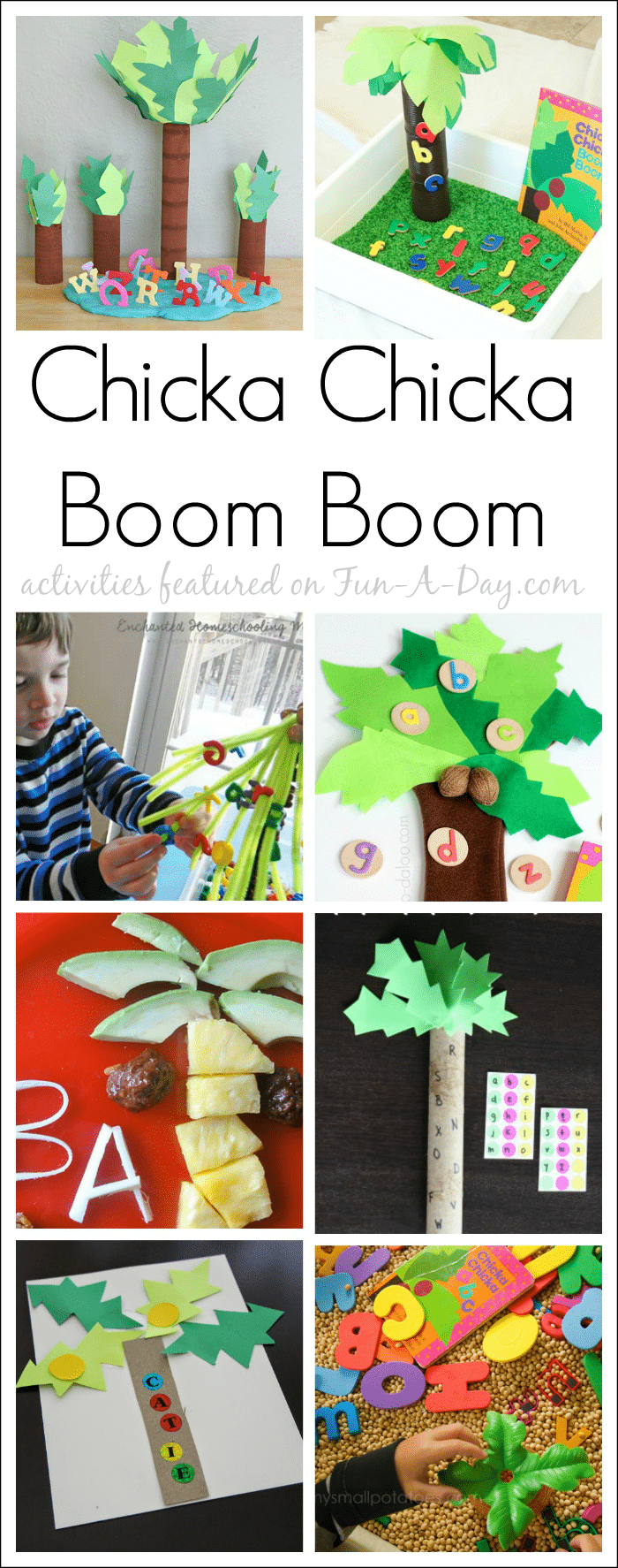 10 must-try Chicka Chicka Boom Boom activities!