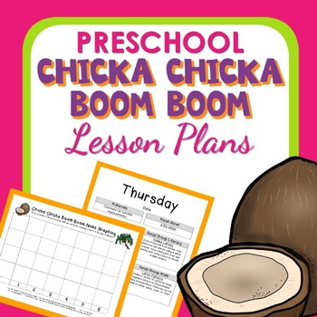Chicka Chicka Boom Boom Preschool Lesson Plans