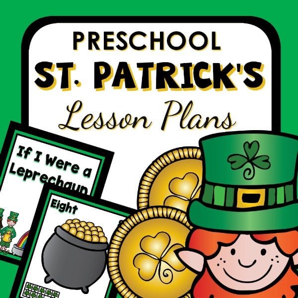st. patrick's lesson plans holiday activities for preschoolers