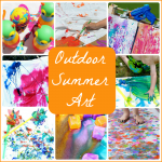 15 super fun outdoor summer art projects for kids