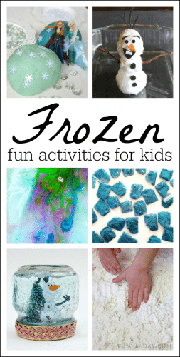 14 Frozen activities kids are sure to love