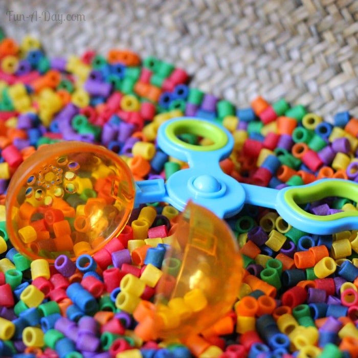 Colorful sensory activities for preschoolers - lots of learning and exploration for kids