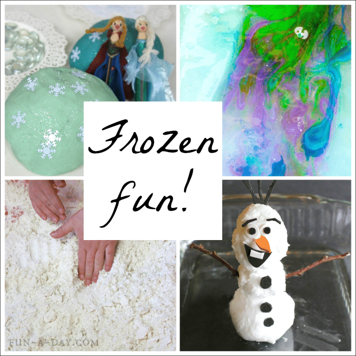 Frozen activities for kids to try!