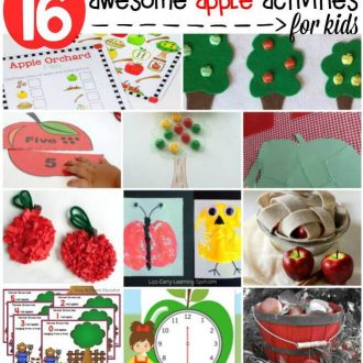 Apples up on top name activity and 15 more apple ideas for kids