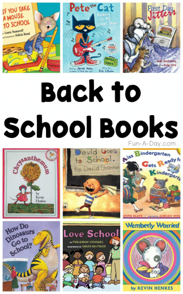 Back to School Books to Read with Preschoolers and Kindergartners