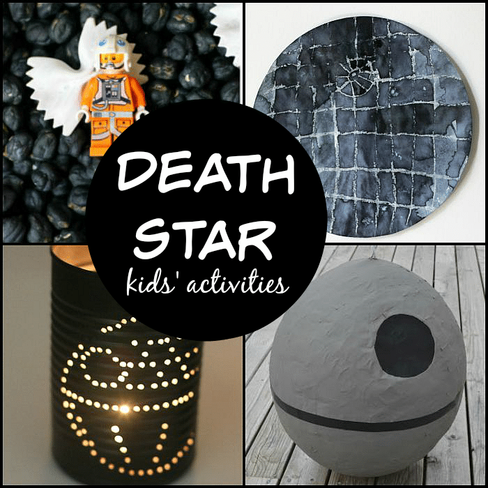 Death Star Star Wars crafts and activities for kids
