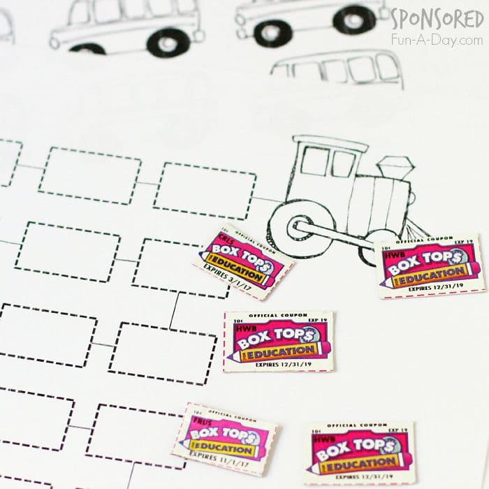 Free printable Box Tops for Education collection sheets - tips on organizing and redeeming box tops sponsored by General Mills