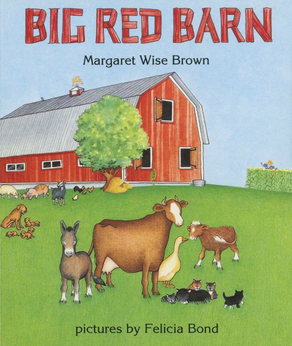 Fun farm theme preschool snack to go along with the book Big Red Barn