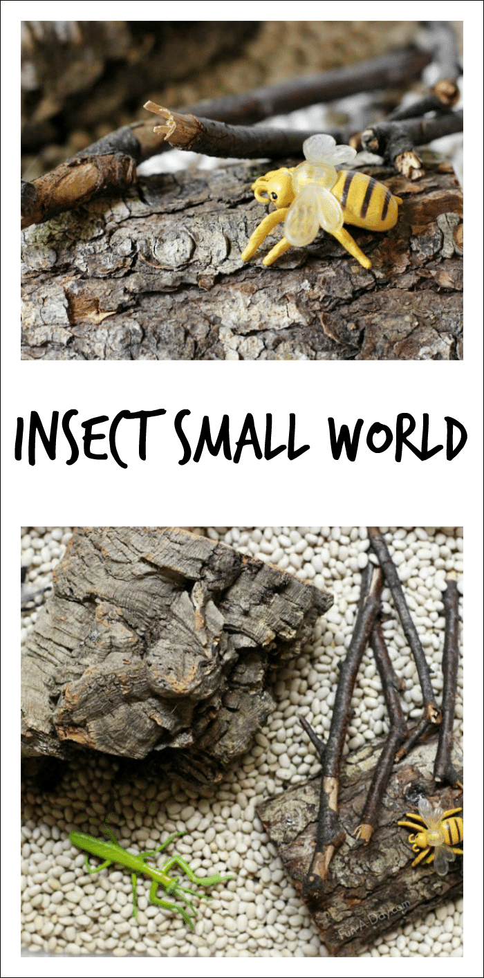 Simple insect small world play