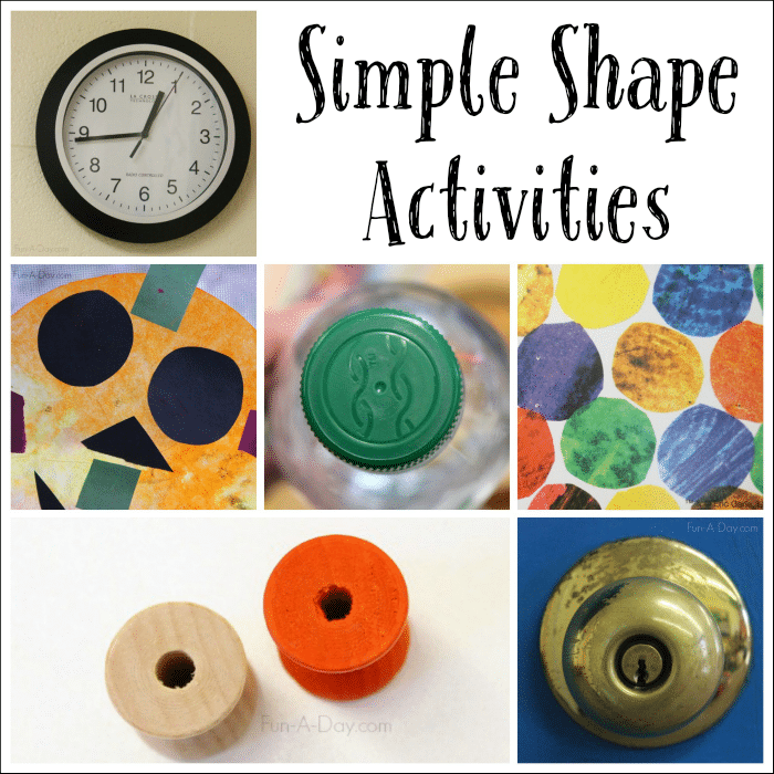 Preschool Shape Activities that are simple and engaging