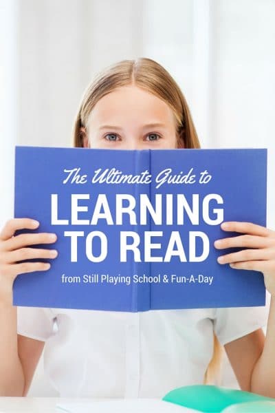 The Ultimate Guide to Learning to Read - emergent literacy activities for reading readiness