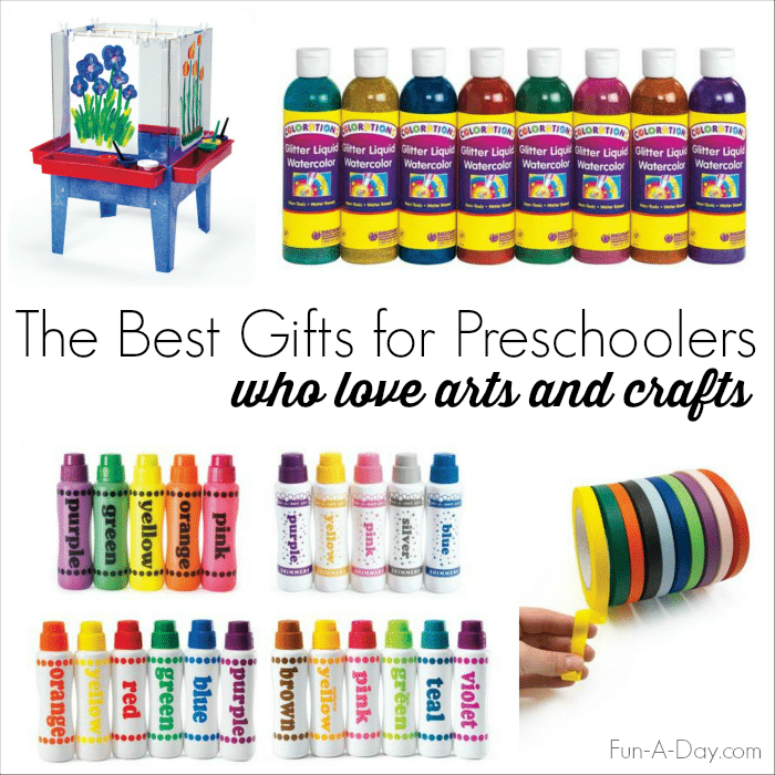 The best gifts for preschoolers who love arts and crafts