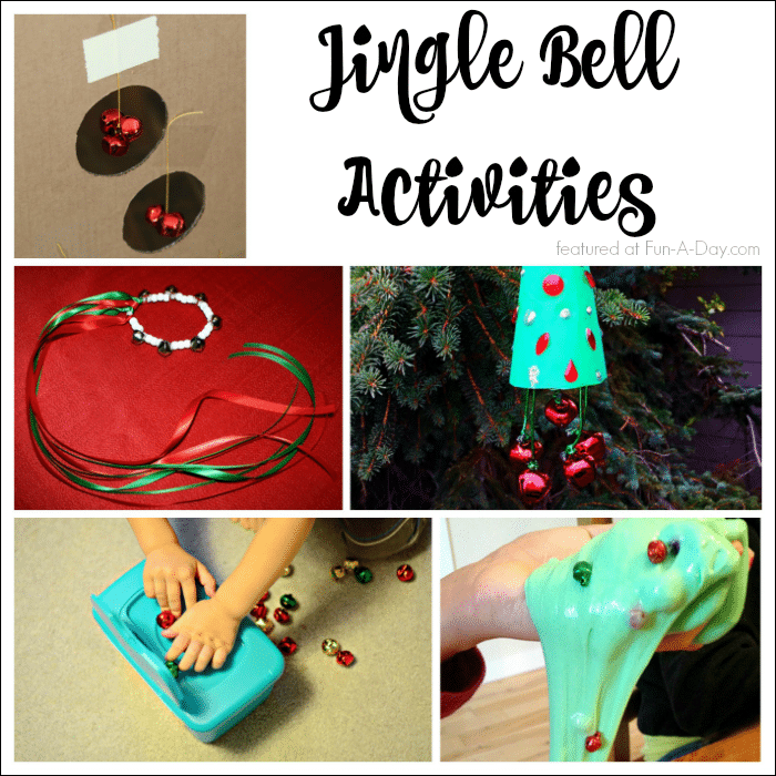 Jingle Bell Activities for Kids to make and do