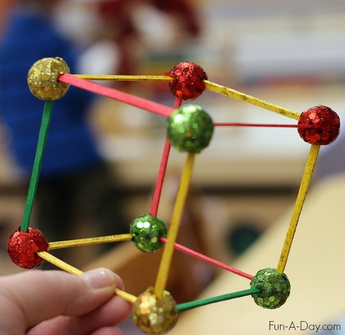 So many possibilities with this Christmas engineering activity for kids!