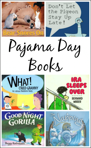 10 Books for a Preschool Pajama Day - fun children's books perfect for a pajama day celebration