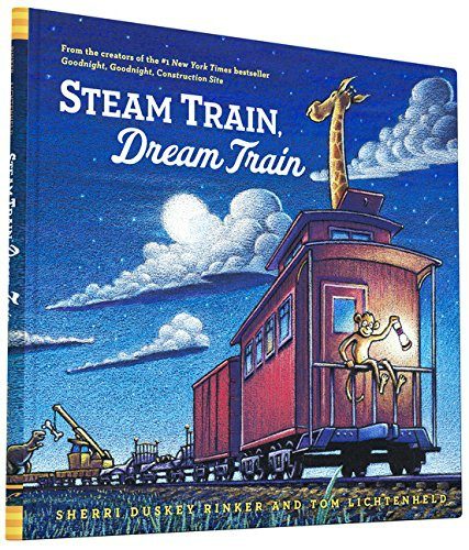Pajama Day books - Steam Train Dream Train
