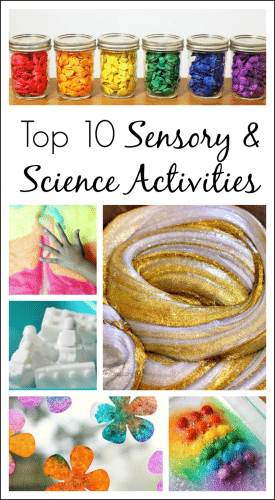 Top 10 Sensory and Science Activities for Kids from 2015