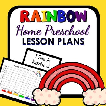 home preschool rainbow lesson plans