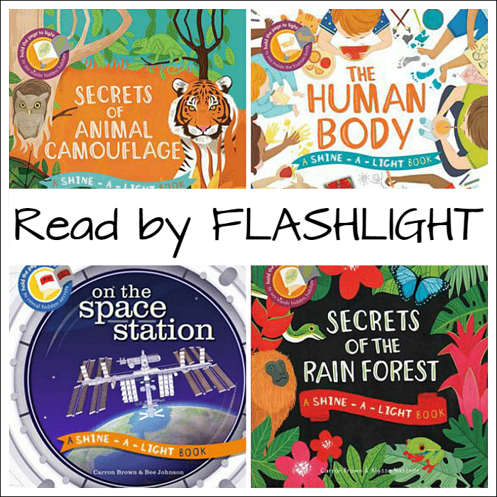 The BEST books to read by flashlight - 10+ books the kids will love