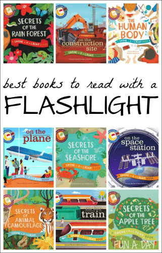 The best books to read with a flashlight - 10+ interactive books to read with the kids tonight