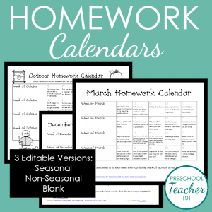 homework-for-preschool-editable-calendars-available-for-each-month-of-the-year