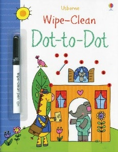 Books about circles and dots - Wipe Clean Dot to Dot