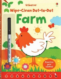 books-about-circles-and-dots-wipe-clean-dot-to-dot-farm