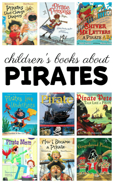Books about pirates preschoolers will love
