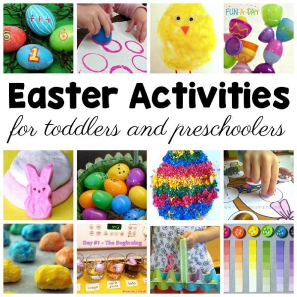 Fantastic Easter Activities for Toddlers and Preschoolers FunADay!