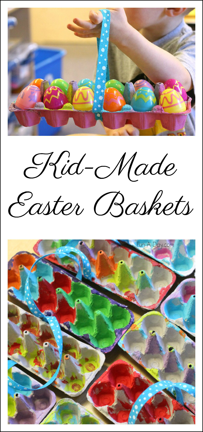 Homemade Easter baskets kids can make themselves