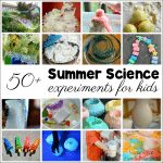 summer science experiments for kids - over 50 to choose from