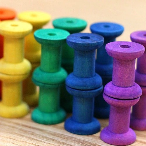 Colorful math counters