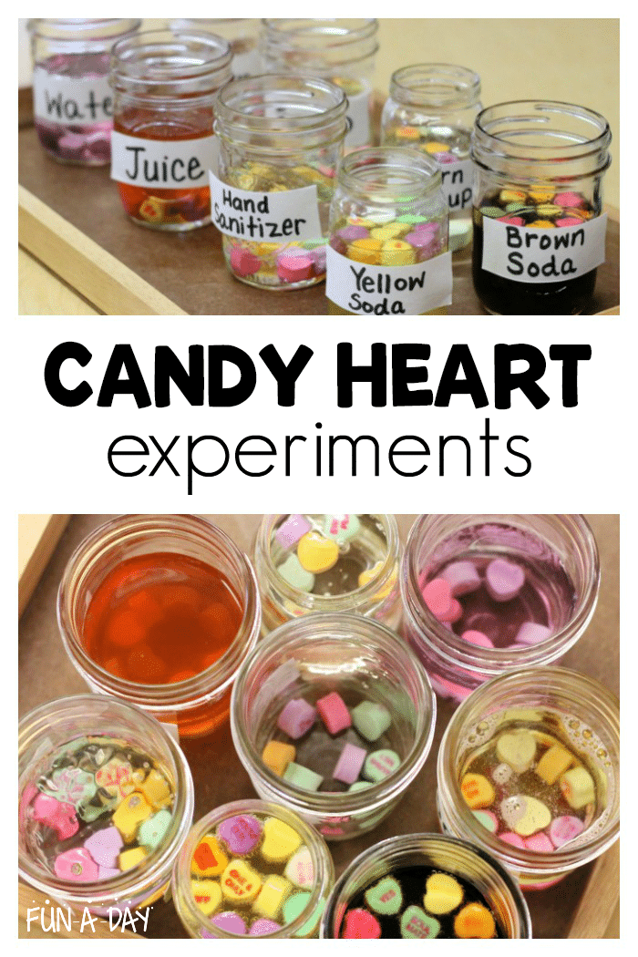 candy heart experiments for kids