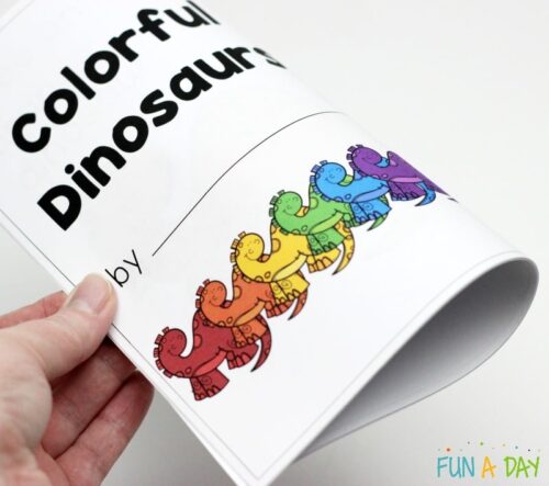 Dinosaur Emergent Reader Free Printable - Fun-A-Day!