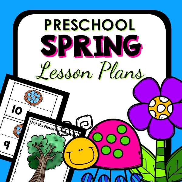Spring lesson plans cover