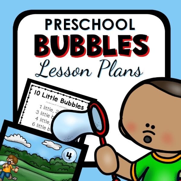 bubbles lesson plans