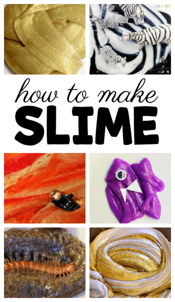 How to make slime with kids