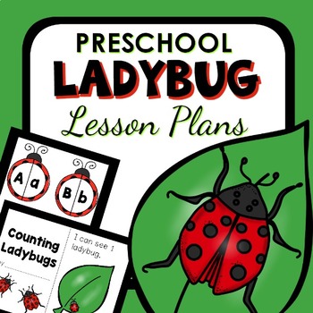 ladybug preschool lesson plans