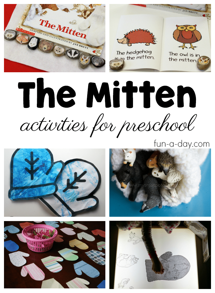 Preschool The Mitten activities