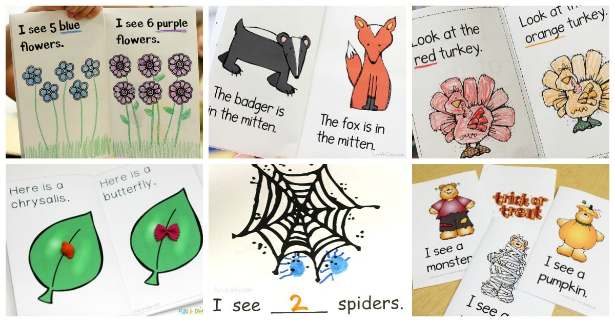 Grab These Free Printable Books For Preschool And Kindergarten